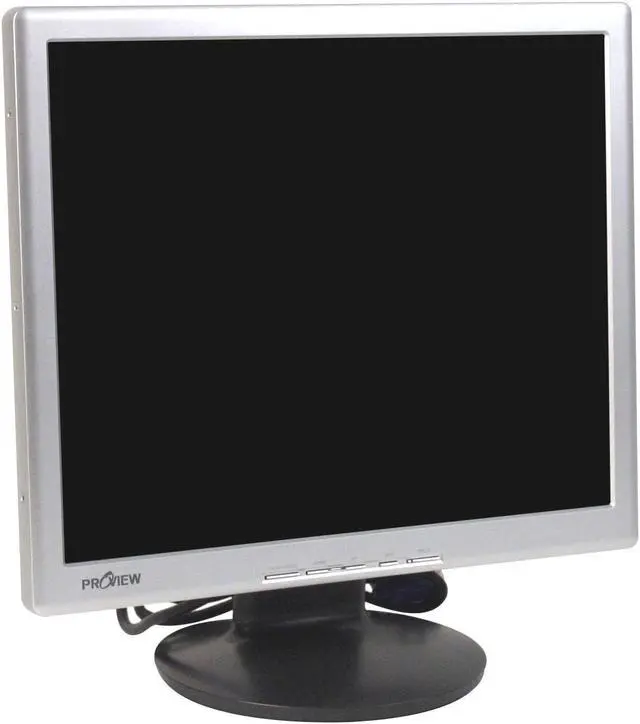 Alt view image 2 of 10 - PROVIEW 17" Active Matrix, TFT LCD SXGA LCD Monitor 16 ms PL713s