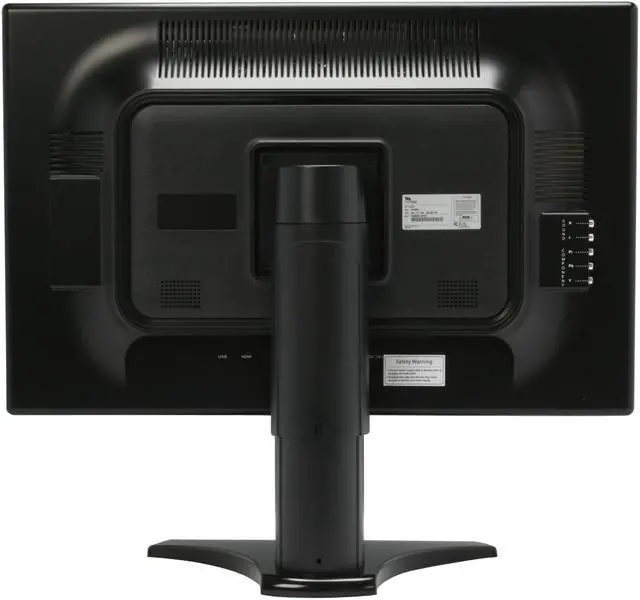 Alt view image 6 of 15 - DoubleSight DS-265W Black 26" 5ms(GTG) Widescreen LCD Monitor 500 cd/m2 DC 3000:1(1000:1) Built in Speakers w/ Height, Swivel and Pivot Adjustments