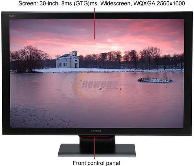 Alt view image 2 of 11 - DoubleSight 30" Active Matrix, TFT LCD LCD Monitor 8ms (GTG) DVI-D DS-305W