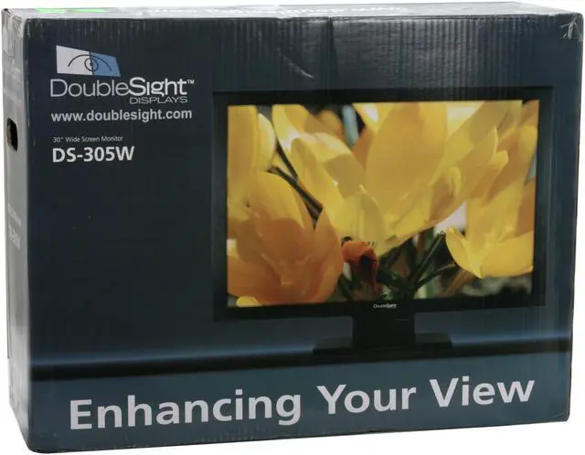 Alt view image 11 of 11 - DoubleSight 30" Active Matrix, TFT LCD LCD Monitor 8ms (GTG) DVI-D DS-305W