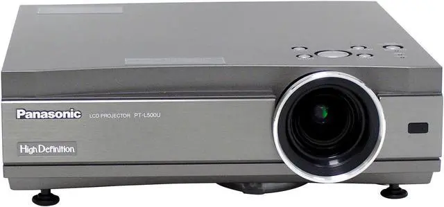 Alt view image 4 of 9 - Panasonic PT-L500U 1280 x 720 850 ANSI lumens LCD Projector 1300:1