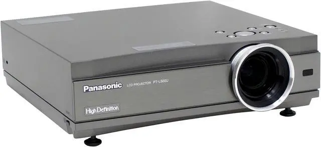 Alt view image 2 of 9 - Panasonic PT-L500U 1280 x 720 850 ANSI lumens LCD Projector 1300:1