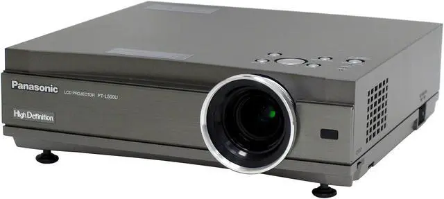 Alt view image 3 of 9 - Panasonic PT-L500U 1280 x 720 850 ANSI lumens LCD Projector 1300:1