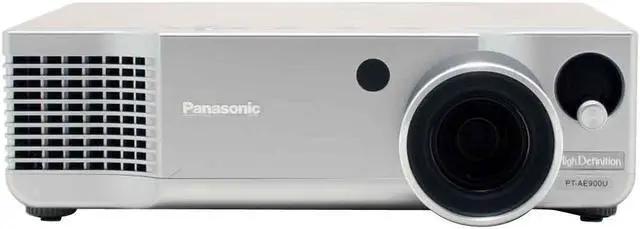 Alt view image 3 of 10 - Panasonic PT-AE900U 1280 x 720 LCD Widescreen High Definition Home Cinema Projector with Smooth Screen Technology 1100 lumens 5500:1