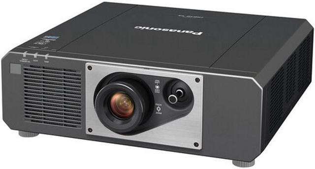Alt view image 2 of 5 - Panasonic PT-FRQ50 5200-Lumen 4K UHD Laser DLP Projector (Black) - 3840 x 2160 - Front - 1080p4K UHD - 20,000:1 - 5200 lm - Conference Room