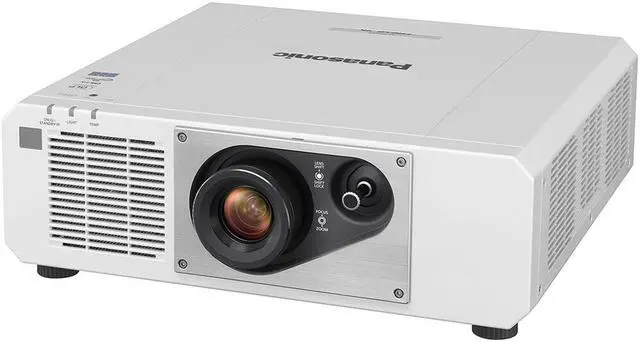 Alt view image 2 of 5 - Panasonic PT-FRQ50 5200-Lumen 4K UHD Laser DLP Projector (White) - 3840 x 2160 - Front - 1080p4K UHD - 20,000:1 - 5200 lm - Conference Room