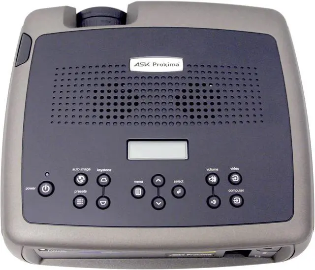 Alt view image 5 of 7 - ASK Proxima C180 1024 x 768 2200 max ANSI lumens LCD Projector 400:1