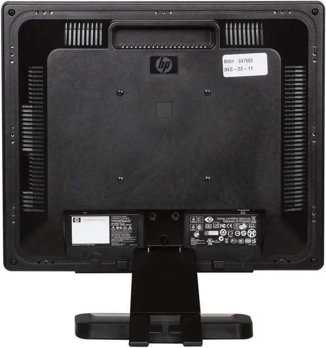 Alt view image 5 of 8 - HP Compaq LE1711 17" LCD Monitor - 1280x1024, 1000:1 Native, 5ms, 60Hz, VGA