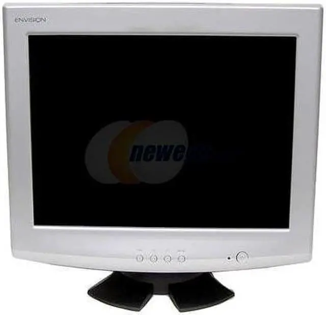 Alt view image 2 of 5 - ENVISION EFT920 Silver 19" Pure Flat CRT Monitor 0.25mm Dot Pitch D-Sub