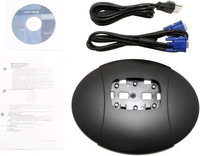 Alt view image 8 of 10 - ENVISION 17" Active Matrix, TFT LCD SXGA LCD Monitor 12 ms EN-7410E