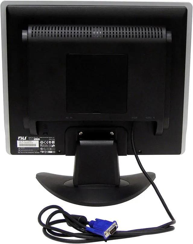 Alt view image 7 of 10 - NU 17" Active Matrix, TFT LCD SXGA LCD Monitor 8 ms D-Sub QL-711V