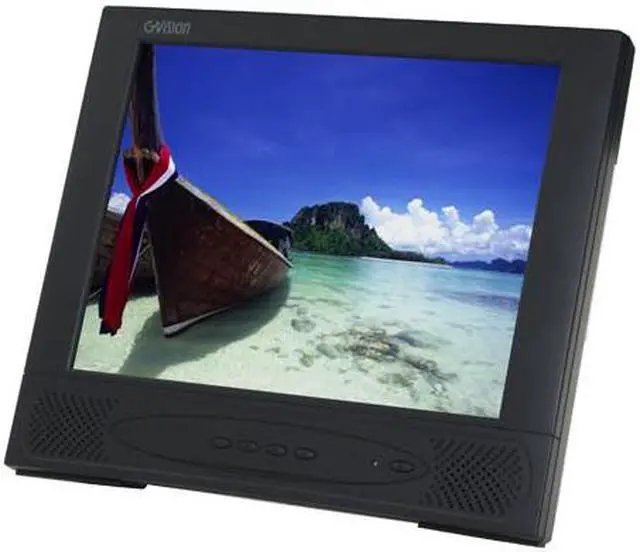 Main image of GVISION L15AX-JA-452G Black 15" 5-wire Resistive Touchscreen LCD Monitor Built-in Speakers