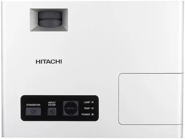 Alt view image 7 of 7 - HITACHI CPX3 1280 x 800 2,000 ANSI Lumens LCD Projector 500:1