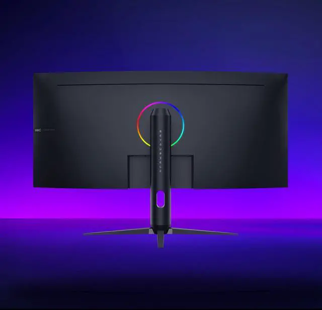 Alt view image 14 of 19 - HKC CG345UK 34" Curved VA Gaming Monitor UltraWide 3440×1440 240Hz 1ms DIC HDR400 90% DCI-P3 Adjustable HAS DP+HDMI 2.1