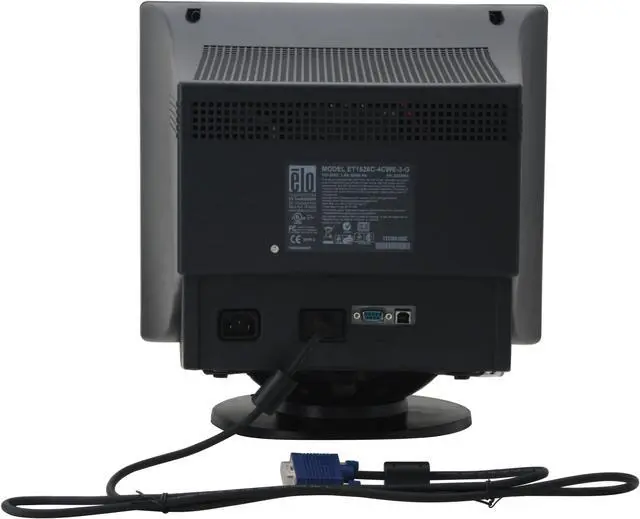 Alt view image 6 of 12 - ELO TOUCHSYSTEMS 1526C Dark gray 15" Dual serial/USB iTouch Touchscreen Monitor