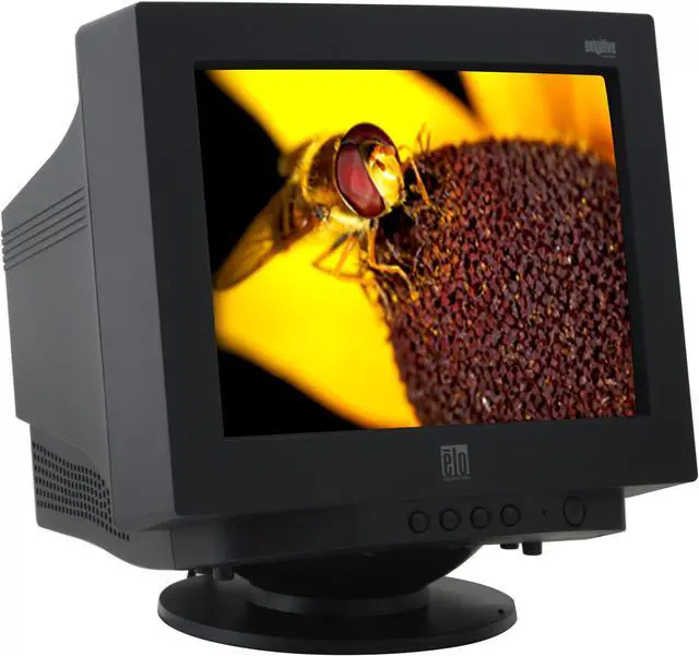 Alt view image 3 of 12 - ELO TOUCHSYSTEMS 1526C Dark gray 15" Dual serial/USB iTouch Touchscreen Monitor