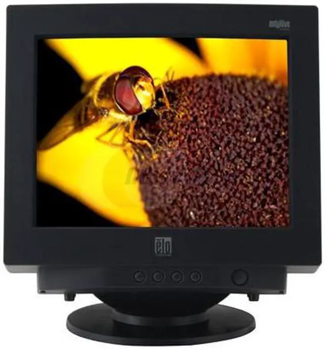 Alt view image 2 of 12 - ELO TOUCHSYSTEMS 1526C Dark gray 15" Dual serial/USB iTouch Touchscreen Monitor