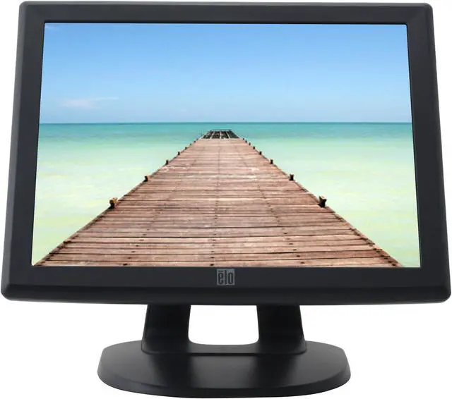 Alt view image 2 of 9 - ELO TOUCHSYSTEMS 1515L(E700813) Dark Gray 15" Dual serial/USB Surface Acoustic Wave Touchscreen Monitor 230 cd/m2 500:1