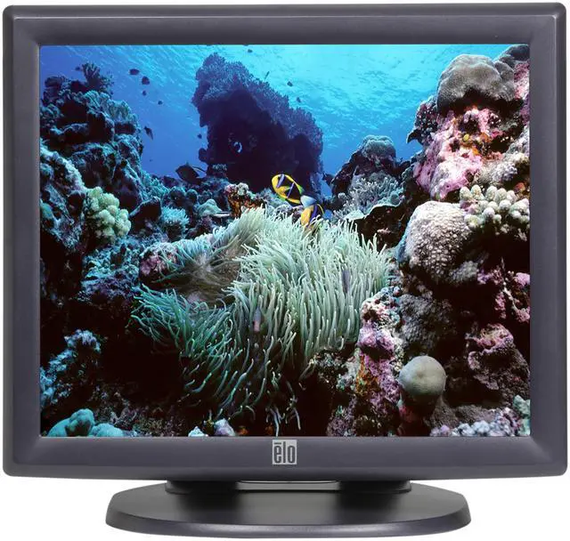 Alt view image 3 of 4 - Elo Touch E603162 1715L 17-inch AccuTouch 5-Wire Resistive POS Touch Screen Monitor