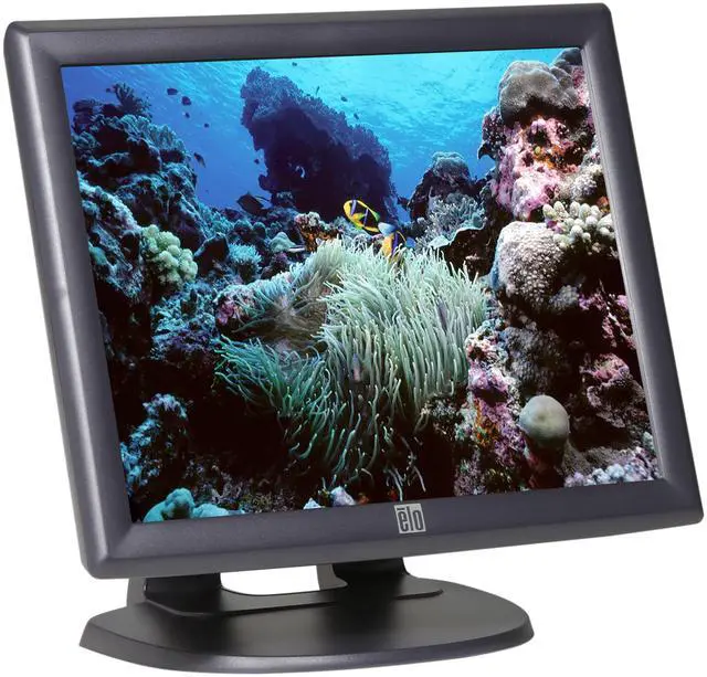 Alt view image 4 of 4 - Elo Touch E603162 1715L 17-inch AccuTouch 5-Wire Resistive POS Touch Screen Monitor