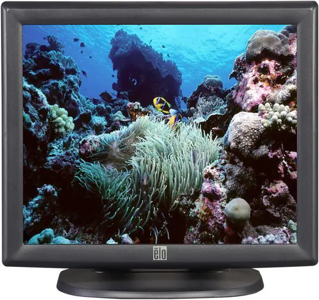 Alt view image 2 of 9 - Elo Touch E719160 1715L 17-inch IntelliTouch POS Touch Screen Monitor