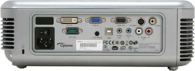 Alt view image 5 of 13 - Optoma EP771 1024 x 768 3000 Lumens DLP Projector 2300:1