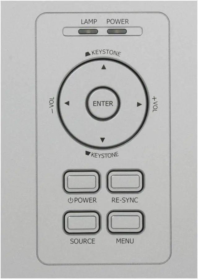 Alt view image 9 of 13 - Optoma EP771 1024 x 768 3000 Lumens DLP Projector 2300:1