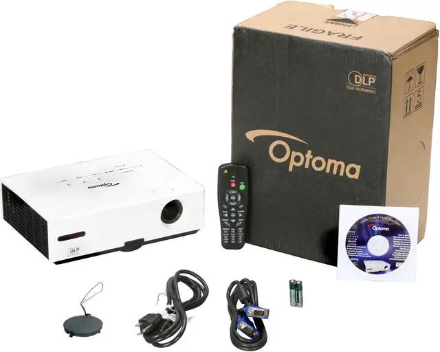 Alt view image 7 of 7 - Optoma ES522 800 x 600 2800 ANSI Lumens DLP Portable Projector 3000:1