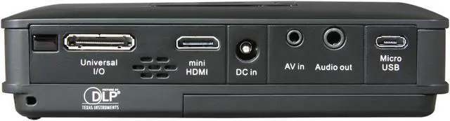 Alt view image 4 of 6 - Optoma PK301 854 x 480 DLP Pico Pocket Projector 50 ANSI lumens 2000:1