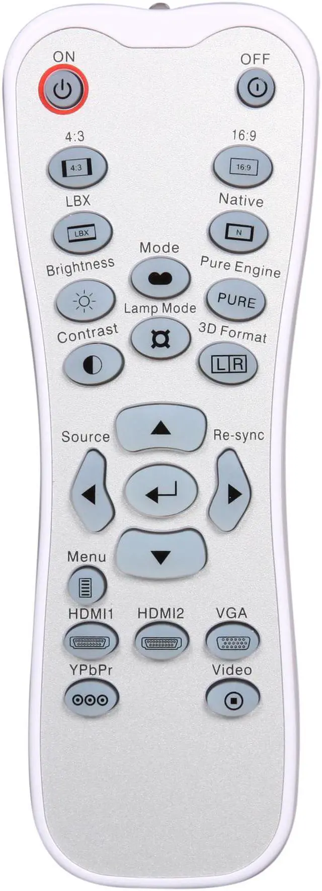 Alt view image 7 of 8 - Optoma HD33 1080P 1920x1080 1800 Lumens DLP 3D Home Theater Projector 4000:1