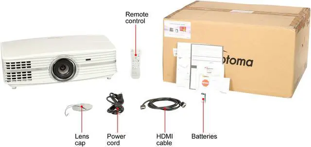 Alt view image 11 of 11 - Optoma UHD60 DLP Home Theater Projector 3000 Lumens Up to 1,000,000:1 with Dynamic Black