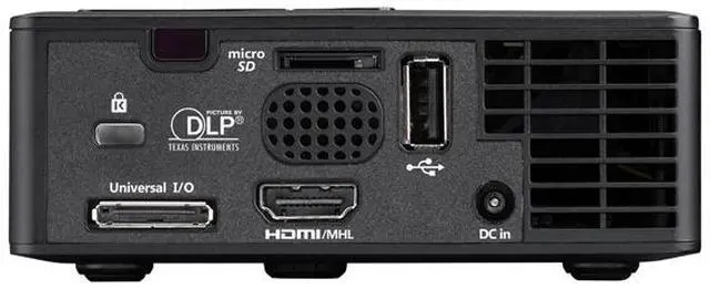 Alt view image 3 of 3 - Optoma ML750 1280 x 800 700 Lumens Single 0.45" DMD DLP Technology by Texas Instruments 3D Projector 10,000:1 (full on/full off)
