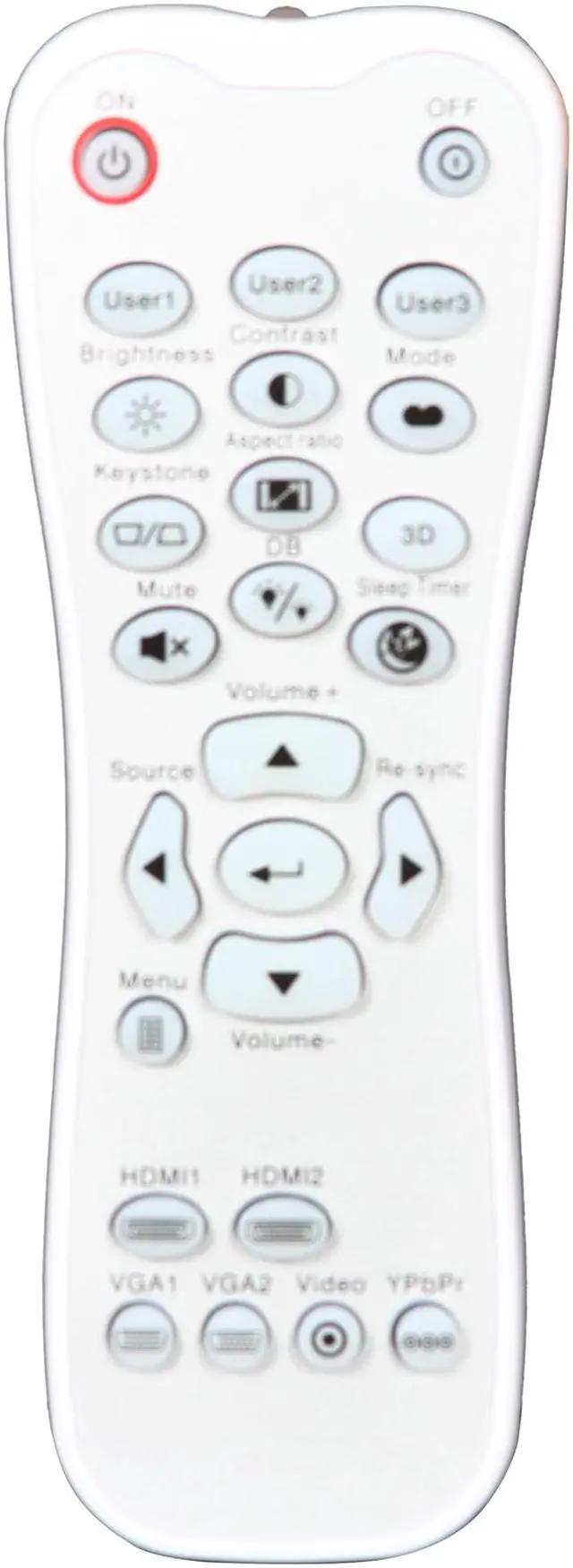 Alt view image 7 of 8 - Optoma HD26 1920x1080 FHD 3200 ANSI Lumens, 16:9 Aspect Ratio, Dual HDMI / MHL Inputs, 120Hz Refresh Rate, Built In Speakers, 3D Ready DLP Projector