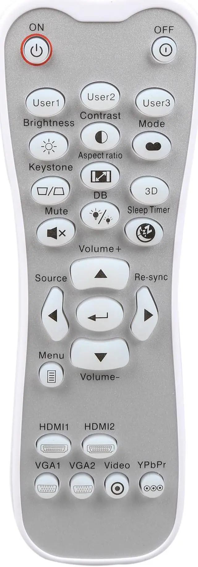 Alt view image 7 of 8 - Optoma HD28DSE 1920 x 1080 3000 lumens Projector 30,000:1