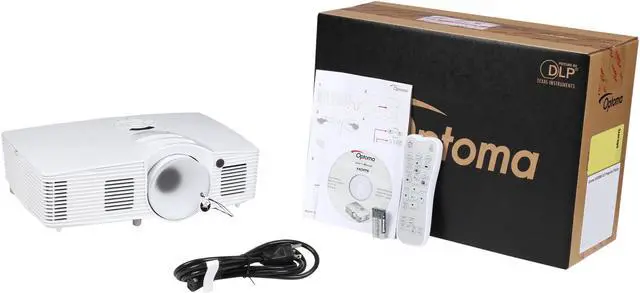 Alt view image 8 of 8 - Optoma HD28DSE 1920 x 1080 3000 lumens Projector 30,000:1