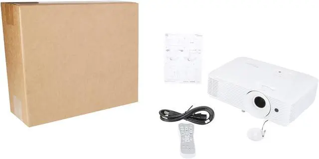 Alt view image 7 of 7 - Optoma HD27HDR 1920 x 1080 Texas Instruments 0.65" 1080p DMD Home Theater Projectors 3,400 ANSI lumens