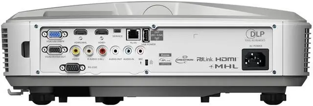 Alt view image 5 of 5 - Optoma ZU500USTe High brightness WUXGA ultra short throw laser projector