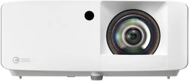 Alt view image 8 of 12 - Optoma ZH450ST Eco-friendly high brightness short throw Full HD laser projector