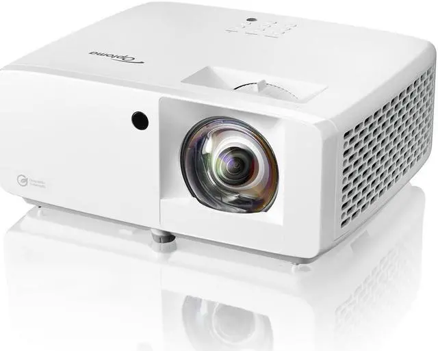Alt view image 9 of 12 - Optoma ZH450ST Eco-friendly high brightness short throw Full HD laser projector