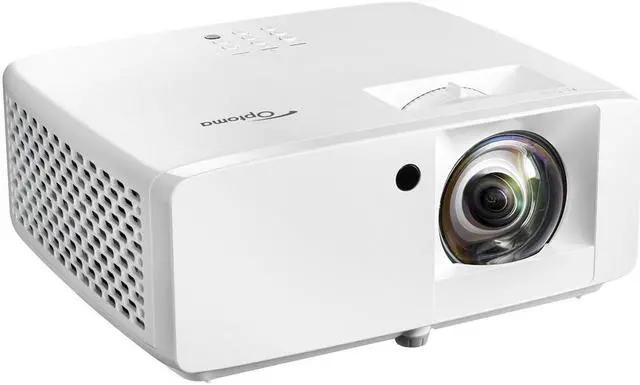 Alt view image 2 of 10 - Optoma ZH350ST Compact short throw Full HD laser projector