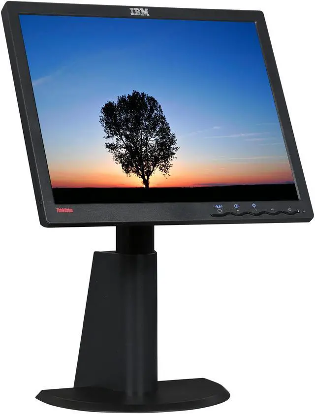 Alt view image 3 of 11 - IBM 17" Flat-panel LCD SXGA LCD Monitor 8 ms D-Sub 9417HB2-AM