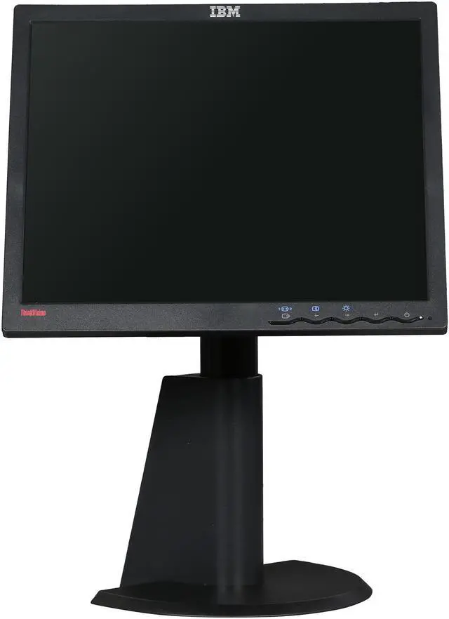 Alt view image 7 of 11 - IBM 17" Flat-panel LCD SXGA LCD Monitor 8 ms D-Sub 9417HB2-AM