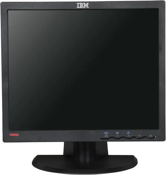 Alt view image 8 of 11 - IBM 17" Flat-panel LCD SXGA LCD Monitor 8 ms D-Sub 9417HB2-AM