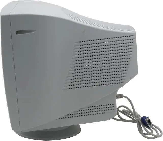 Alt view image 5 of 8 - CTL 7DLN White 17" CRT Monitor 0.27mm Dot Pitch D-Sub