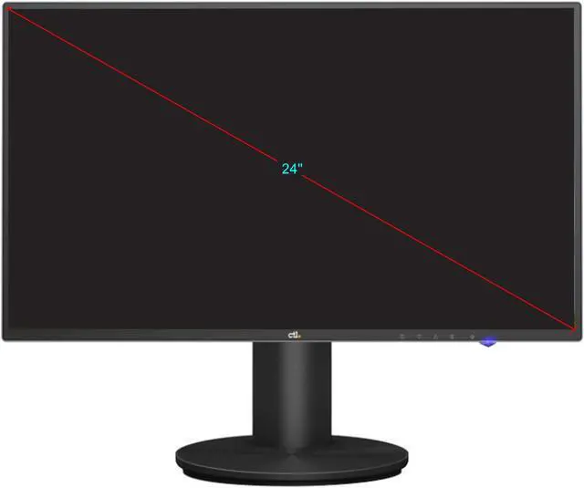Alt view image 2 of 2 - CTL IP2380S 24" LED LCD Monitor - 16:9