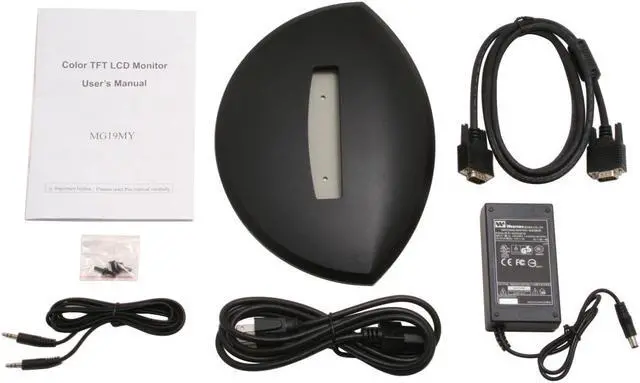Alt view image 9 of 10 - X2GEN 19" TFT LCD SXGA LCD Monitor 12 ms D-Sub MG19MY