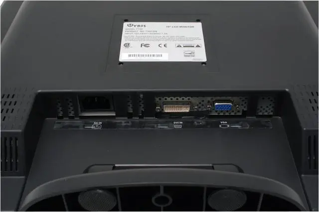 Alt view image 6 of 9 - Tyris 19" Active Matrix, TFT LCD SXGA LCD Monitor 8 ms D-Sub, DVI T901DB