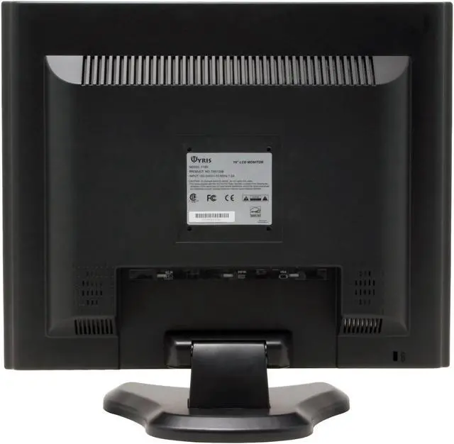 Alt view image 7 of 9 - Tyris 19" Active Matrix, TFT LCD SXGA LCD Monitor 8 ms D-Sub, DVI T901DB