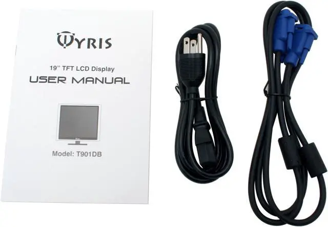 Alt view image 8 of 9 - Tyris 19" Active Matrix, TFT LCD SXGA LCD Monitor 8 ms D-Sub, DVI T901DB