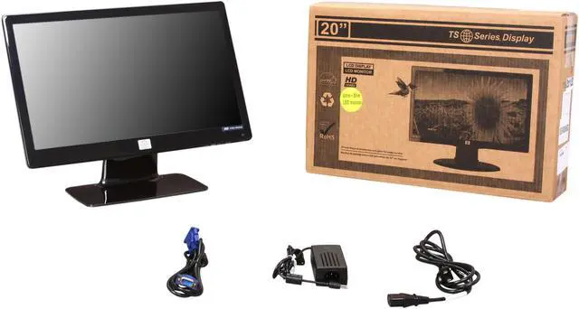 Alt view image 7 of 7 - Famous Brand 20" 60 Hz TN LCD Monitor 5 ms D-Sub, DVI-D TSS-20X11 LED